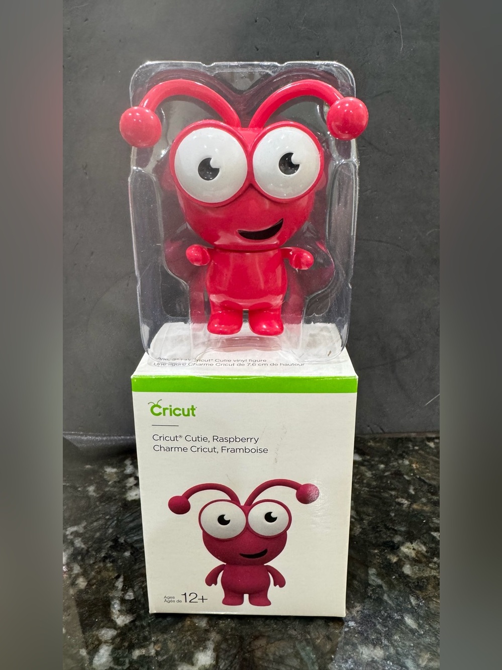 Cricut Raspberry Cutie Phone Charm in Bright Red